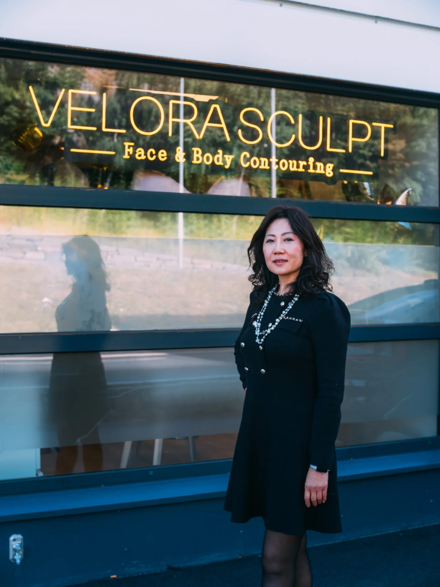 RF-behandling i rolige omgivelser hos Velora Sculpt